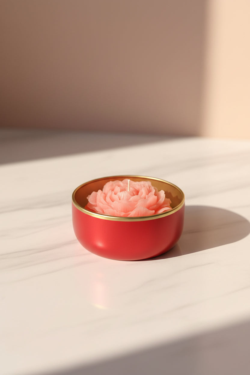 Candle in a tin