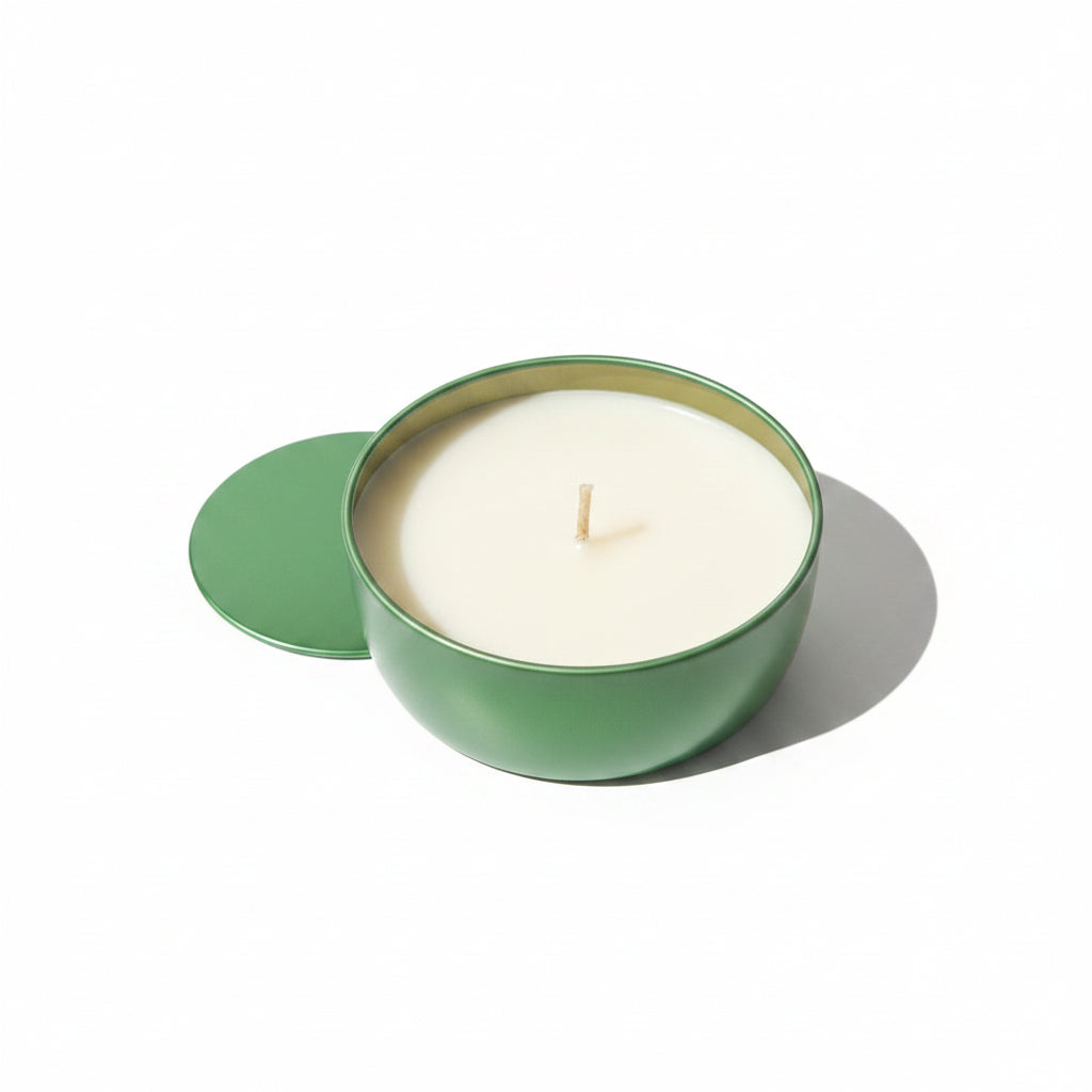Candle in a tin